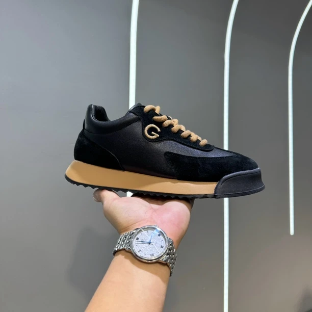 男鞋单棉同款皮面秋冬百搭洋气男士时尚休闲潮鞋【皮鞋码】BC7702-1