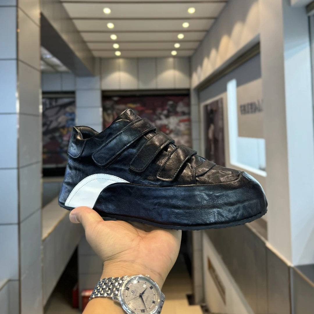 BJD5-637【皮鞋码】早秋新款包底厚底百搭男士舒适时尚休闲潮鞋潮流