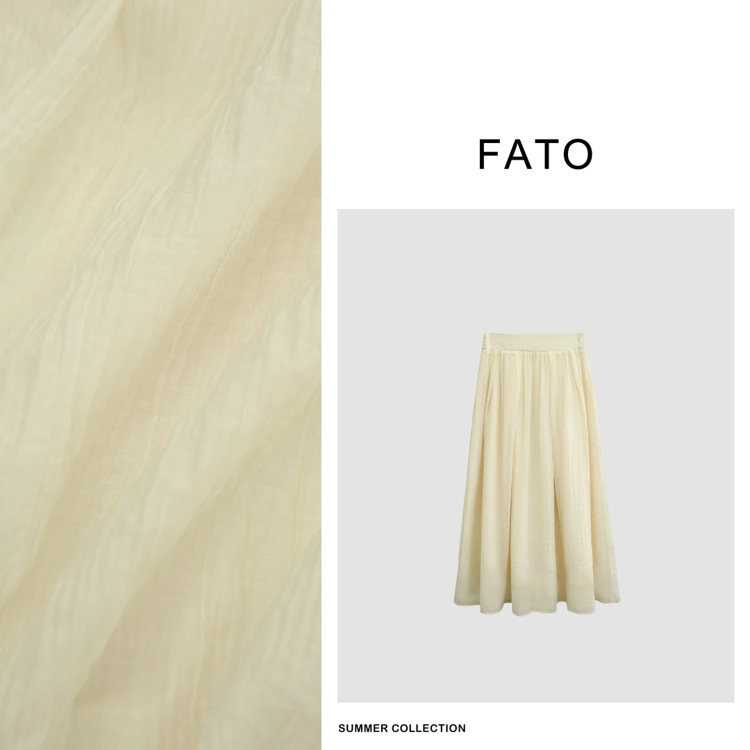 【郑买买】超仙流光纱裙 秋季时尚百搭宽松气质a字半身裙 HH40327Q4