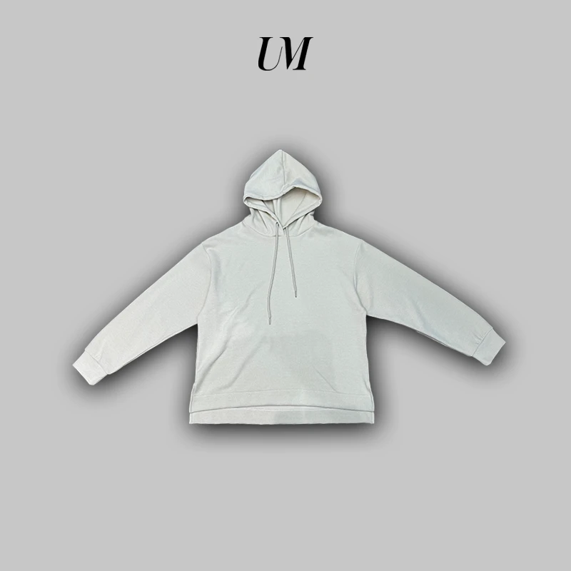 【U.M】奶芙卫衣磨毛抽绳连帽