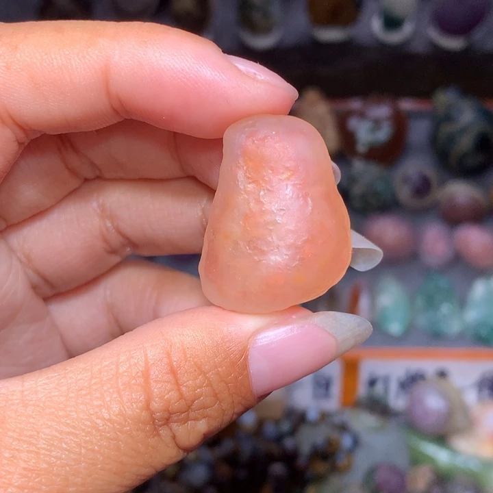 玛瑙/玉髓珠宝奇石未镶嵌心****.