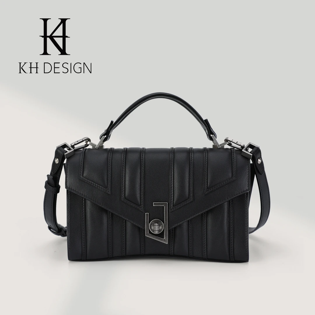 KH Design/明治女包轻奢高级感手提包气质通勤包大号K2451A