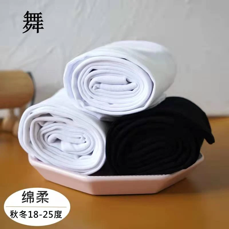 女童裤袜冬季加绒加厚儿童白色运动连裤袜天鹅绒打底裤女孩舞蹈袜