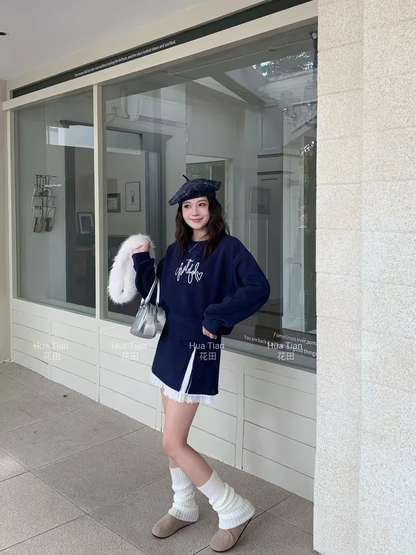【一套拍链接】秋冬新款时尚高腰显瘦套装气质设计感韩版百搭女装