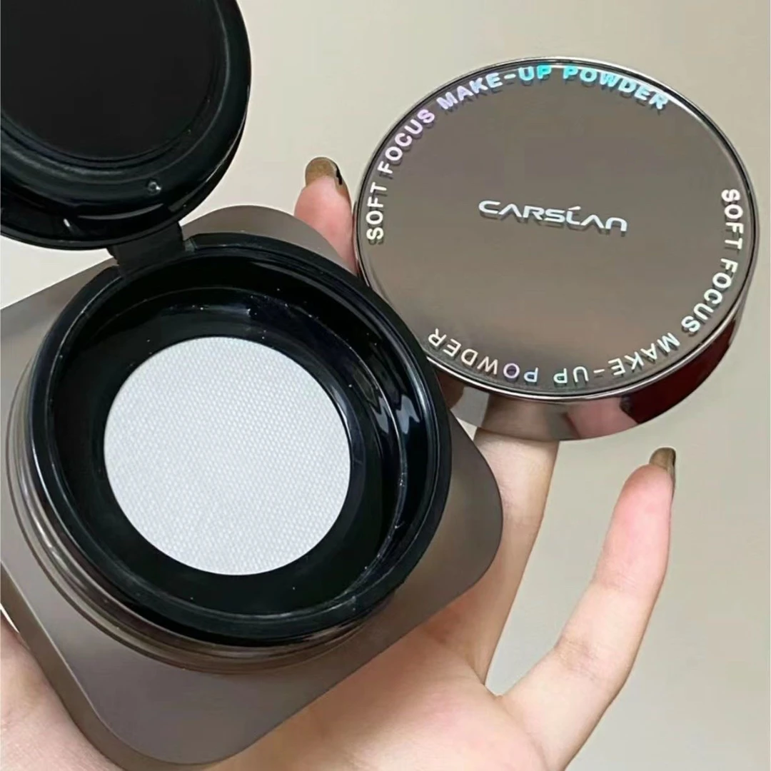 卡姿/兰黑磁散粉大容量持久控油蜜粉遮瑕不脱妆提亮刮码油皮干