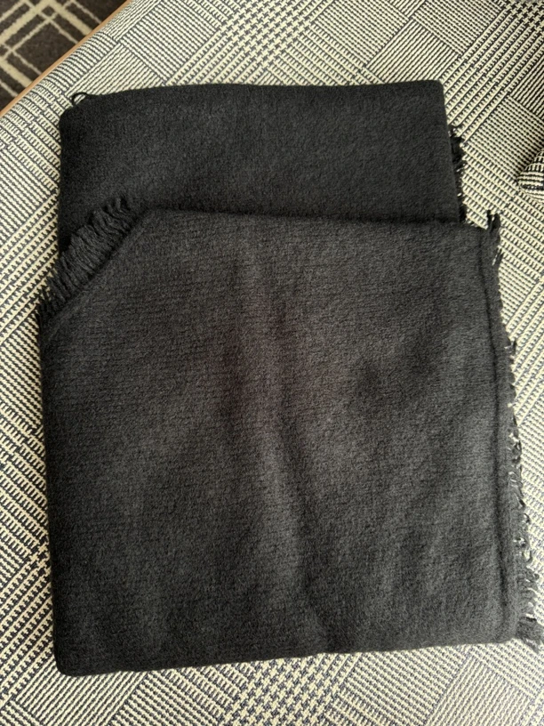 THE SHUANG 山羊绒大三角披肩