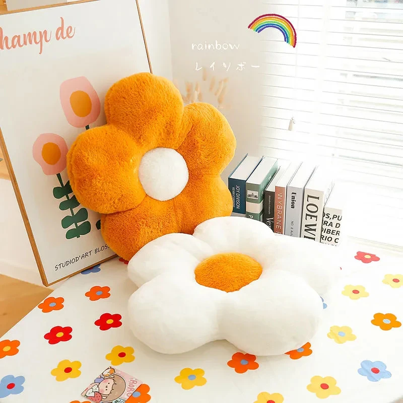 沁澜拒绝中差评 软床上抱枕沁澜家具旗舰店 小花抱枕花朵枕女孩