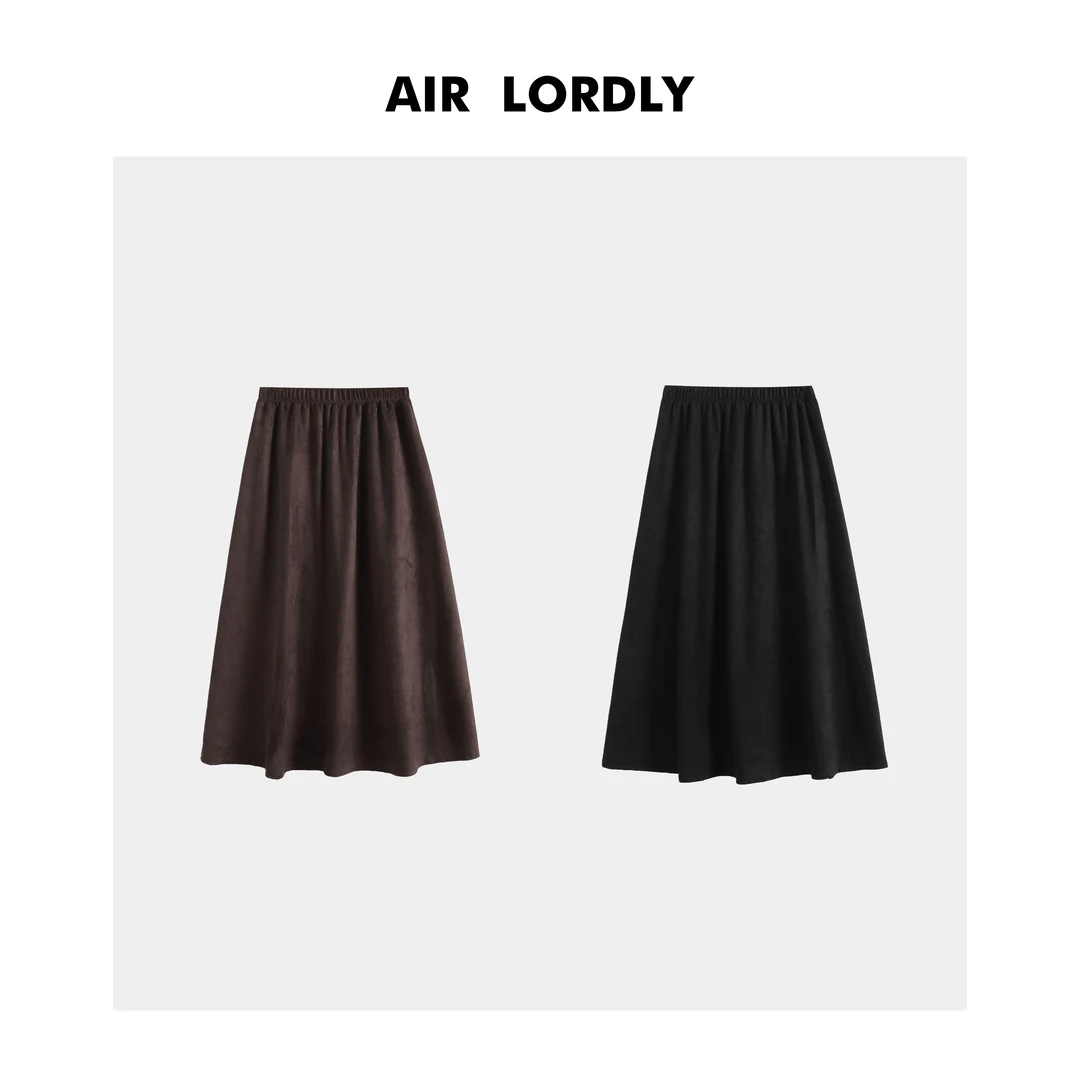 【晚宴千金】2024新款美拉德复古老钱风半身裙