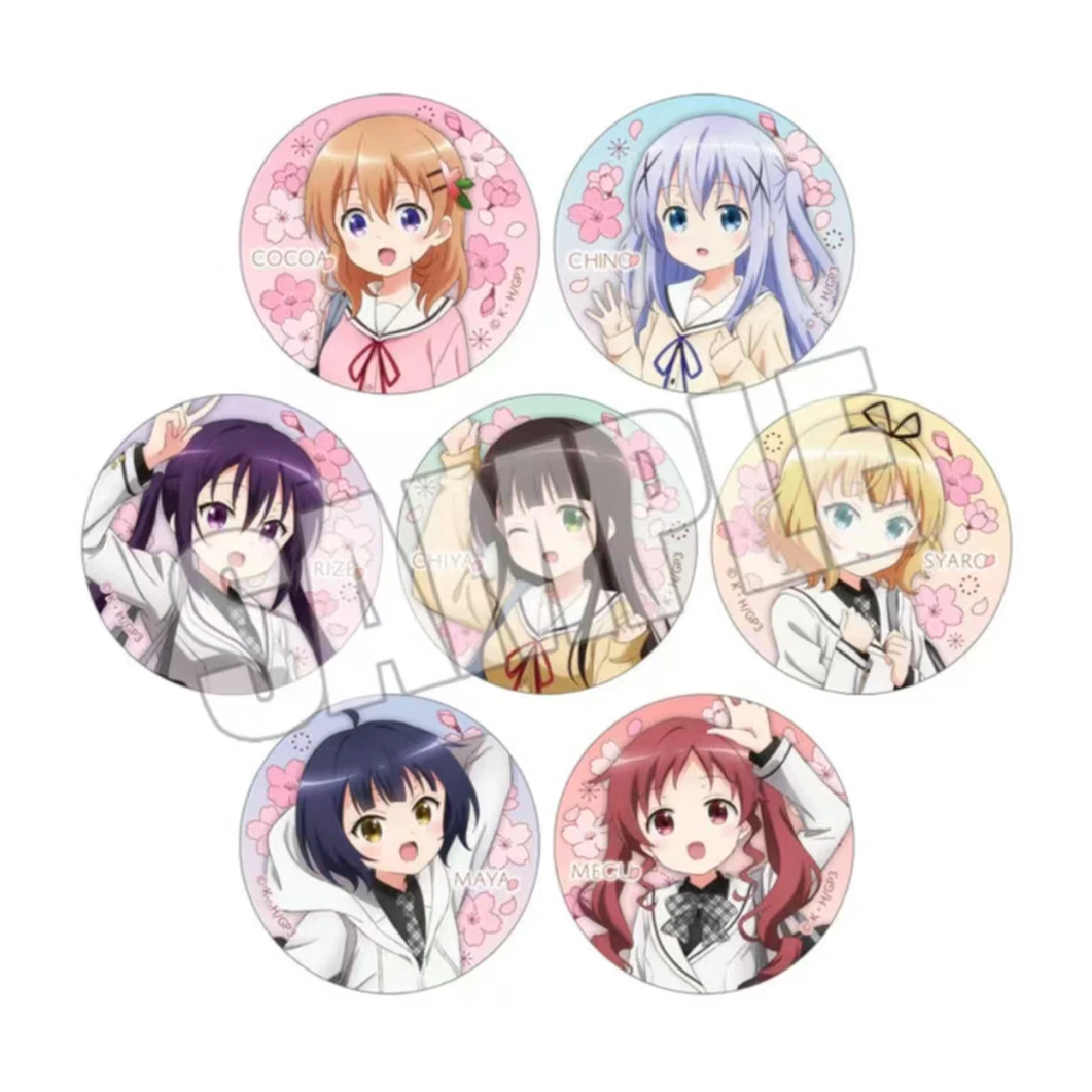 【点兔】樱花<桜咲>吧唧