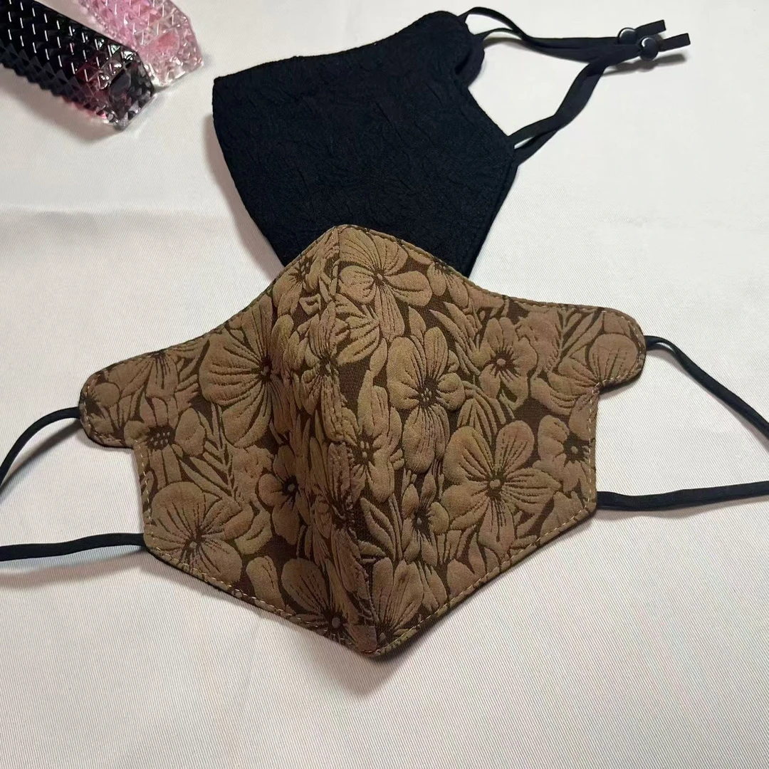 欧奉美拉德色系立体加厚口罩防寒保暖复古国风网红爆款口罩可水洗