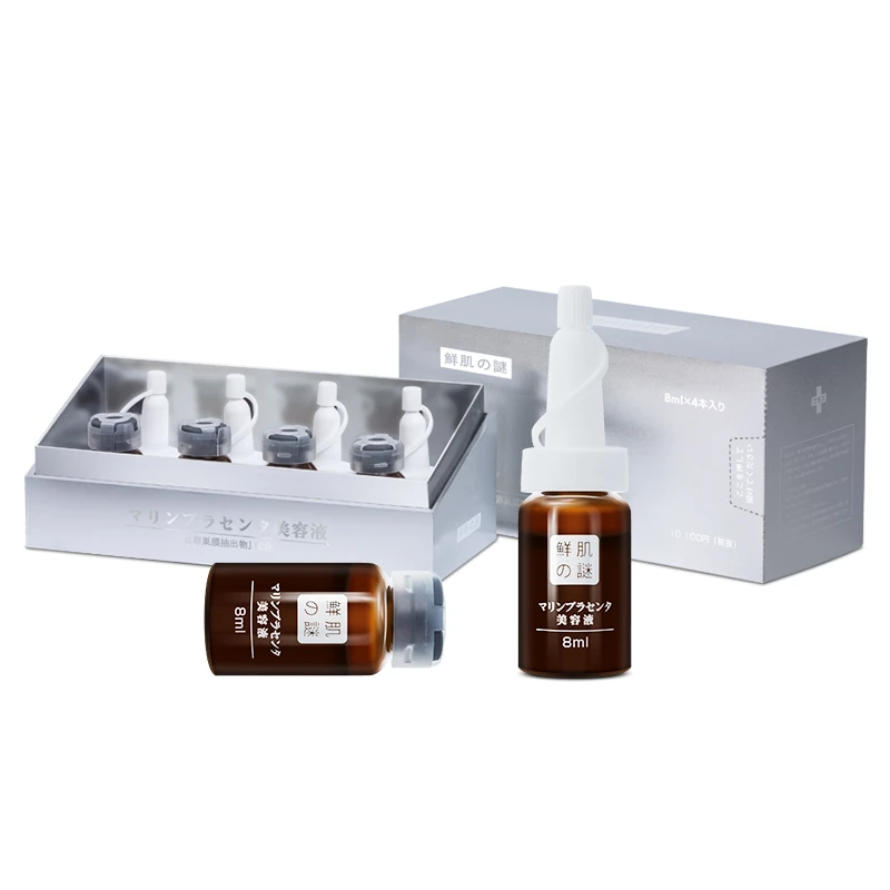 鲜肌鲑鱼卵巢多肽平衡美容液8ml*4瓶 补水精华液年轻肌肤润养