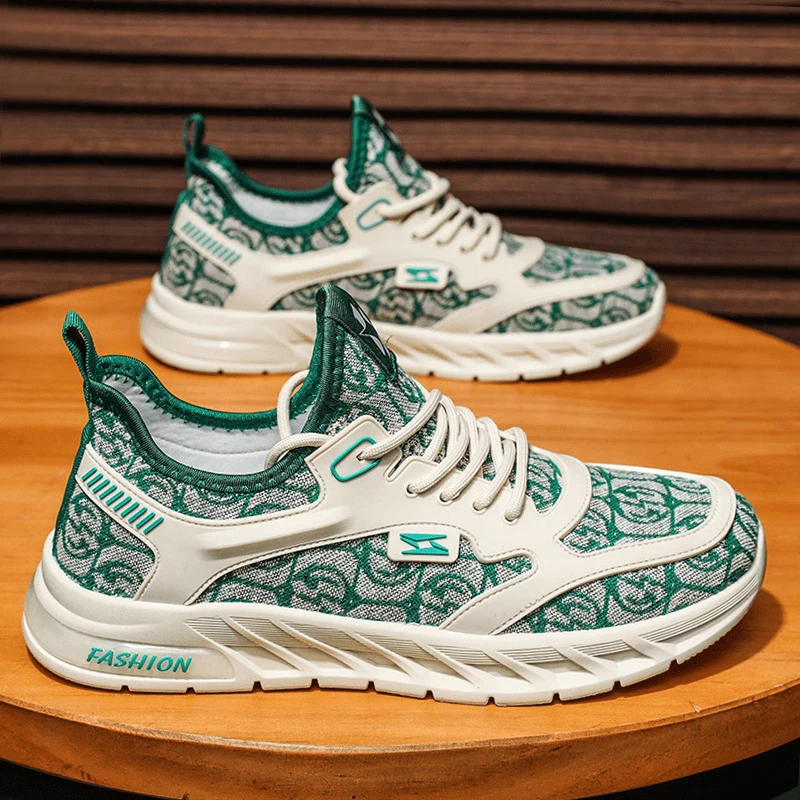 男鞋夏季透气男士休闲运动鞋时尚潮鞋防臭老爹鞋百搭网鞋DY070