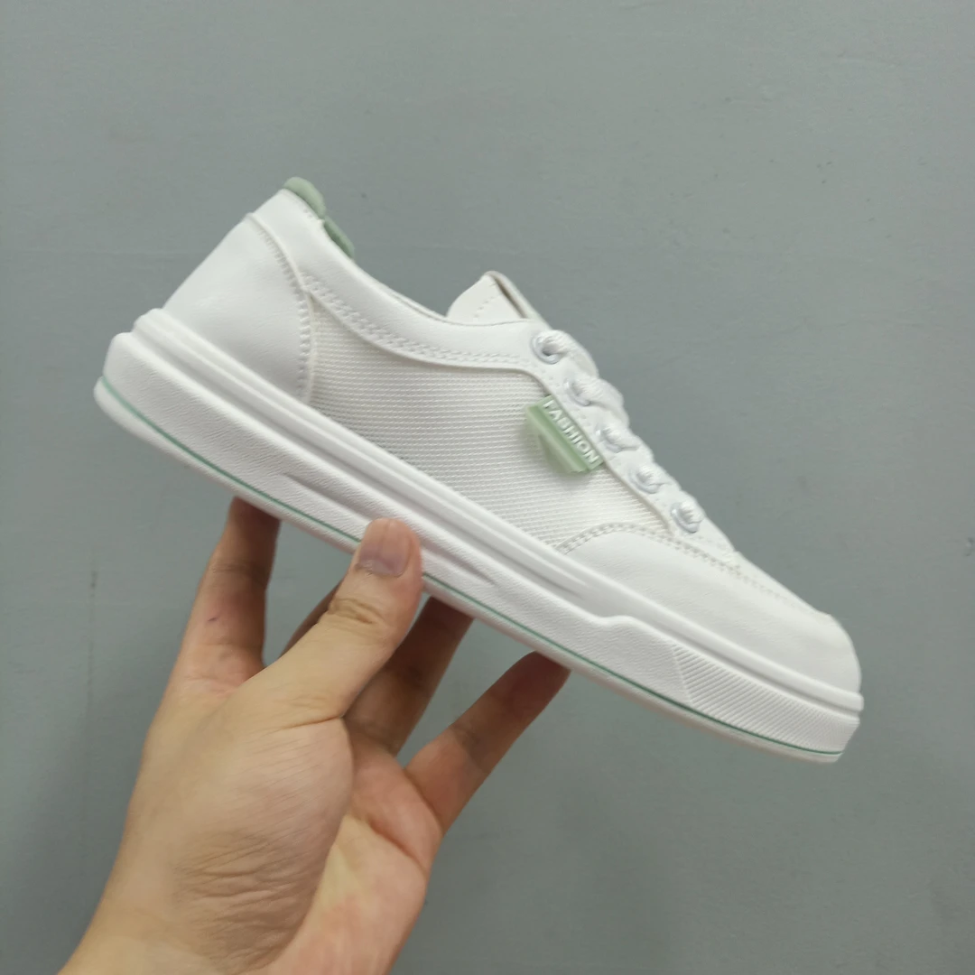 平底轻便透气时尚百搭小白鞋秋季新款软底软面单鞋韩版网红T030