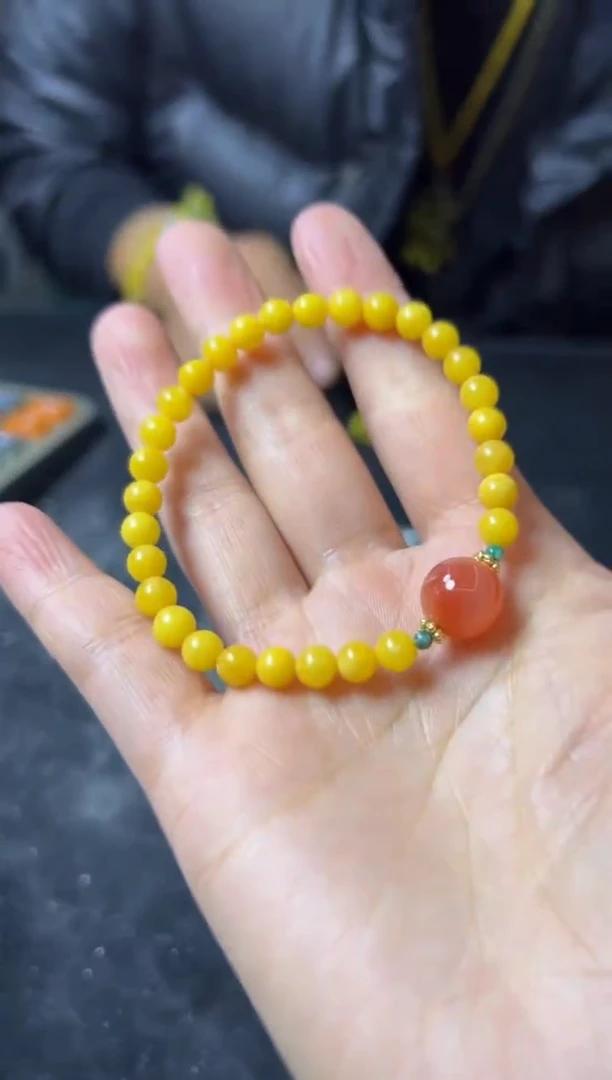【闪购商品】琥珀颈饰未镶嵌手串多样性发一条