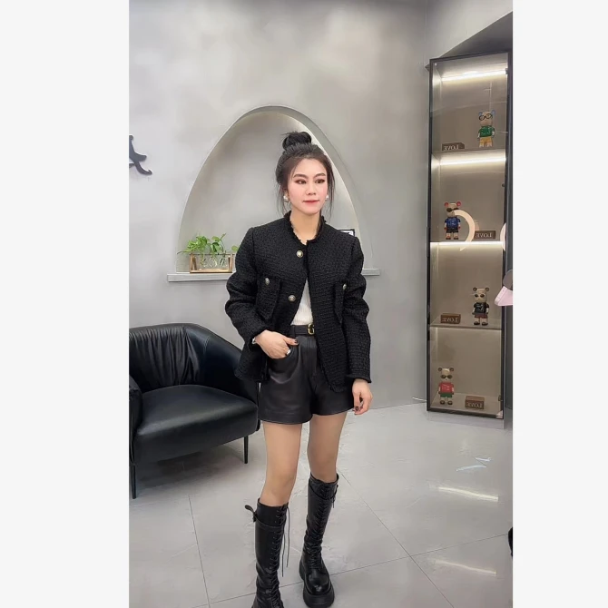 【D Y Z】新款休闲百搭减龄时尚设计师短外套322