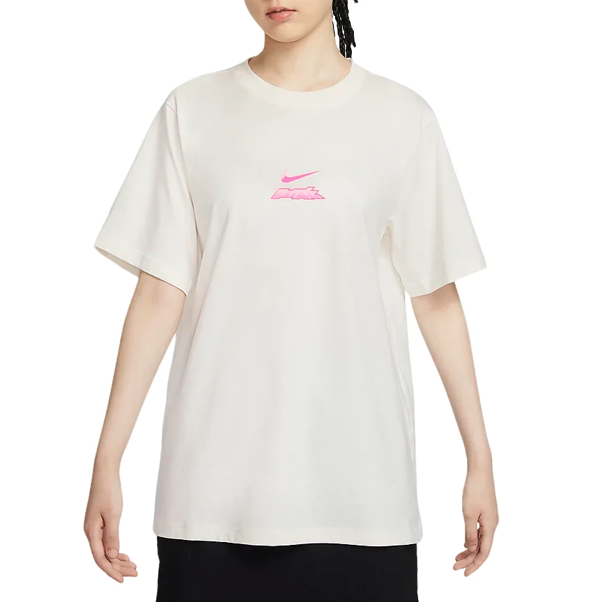 NIKE女款经典百搭夏季印花休闲运动短袖T恤HM4625-133