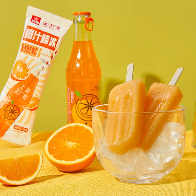 【10支】光明橙汁汽水棒冰 70g