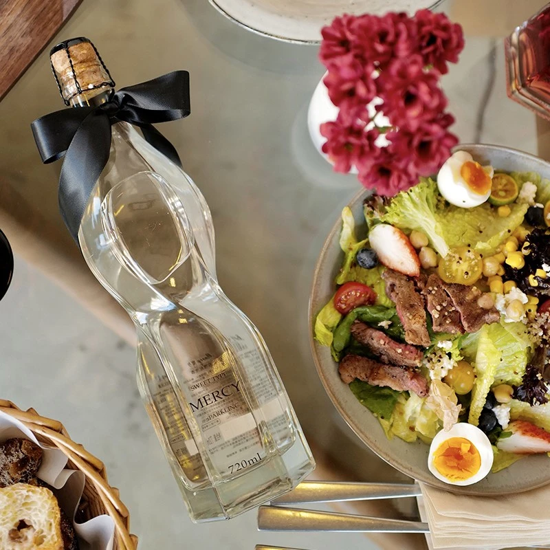 买就送瓶塞灯  西班牙魔夕玫瑰香起泡酒 清新低度女生甜酒果酒