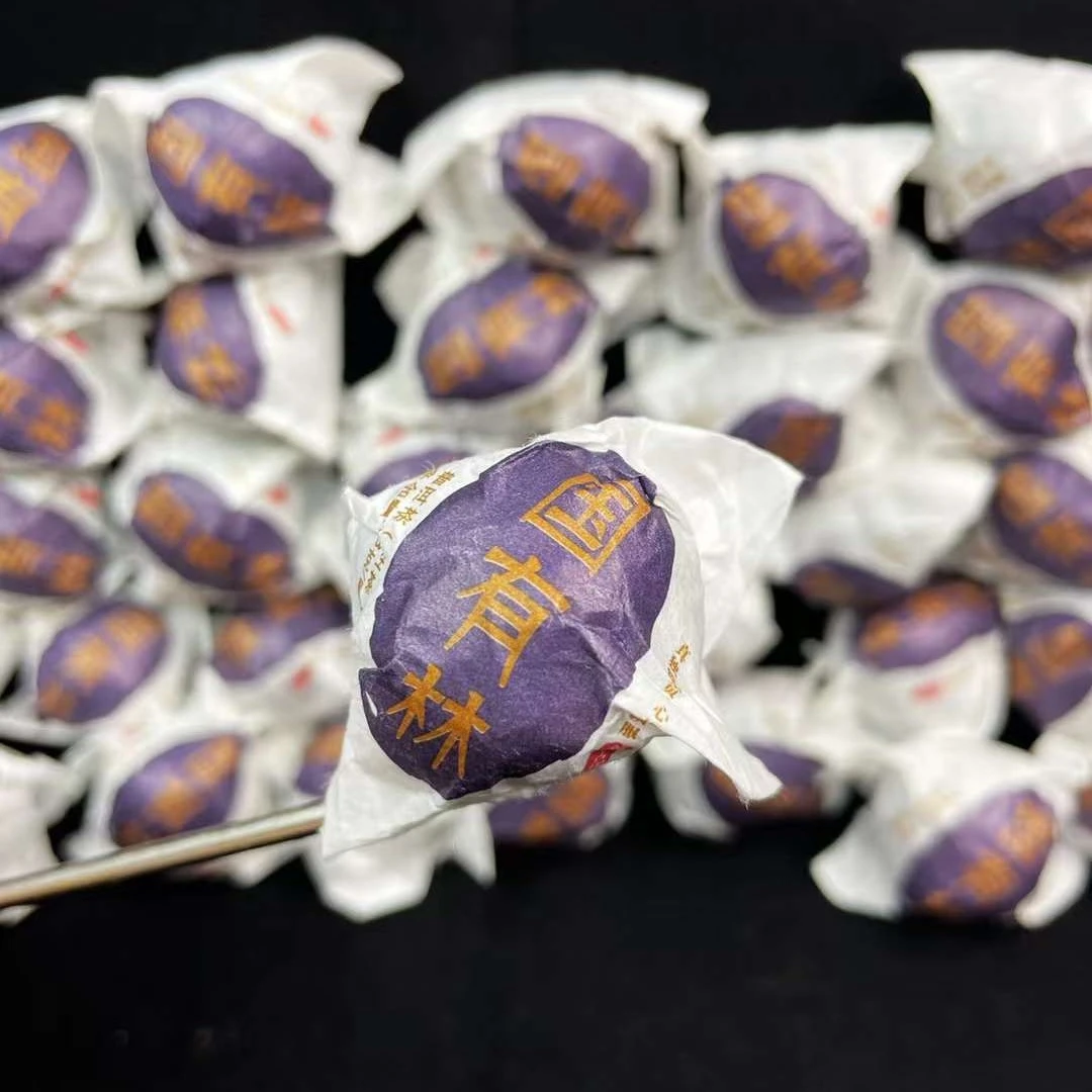 2018年-250克-易武国（有林）生茶龙珠-春色盈门出品