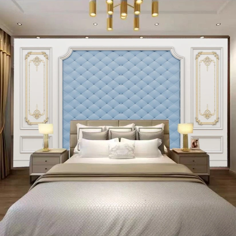 【床头背景墙】现代图案墙纸快装电视沙发背景墙壁画3D亮面纤维板