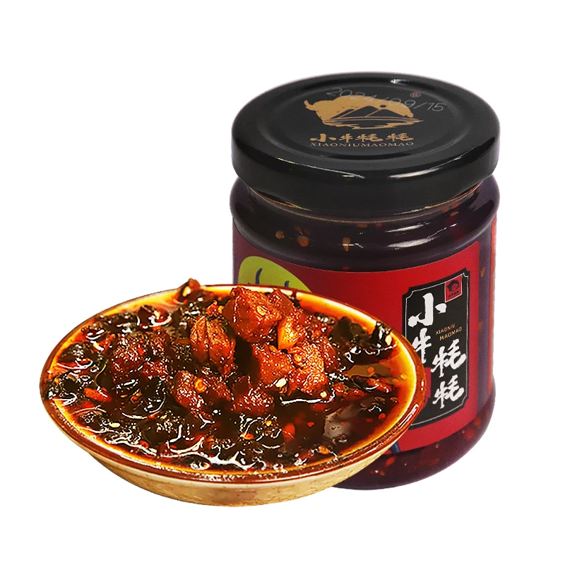 小牛牦牦牛肉酱180g*1瓶下饭酱拌面酱肉夹馍重庆川渝美食