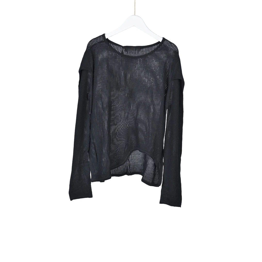 【Y专柜捡漏】 简约大气中高端女装BZC-针织毛衣3530-3521黑色