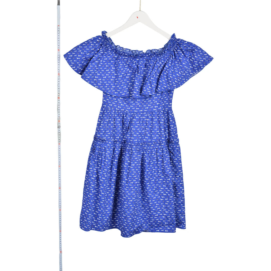 【专柜捡漏Z】GPF8高端轻奢女装WDB-连衣裙8473蓝白点