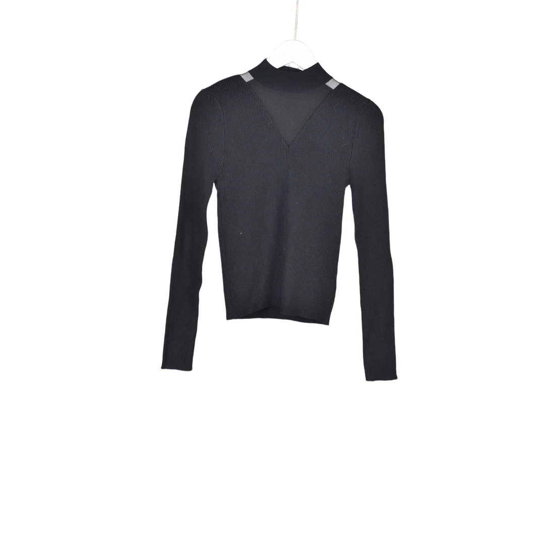 【Y专柜捡漏】欧家女装WJB-毛衫0070-黑色