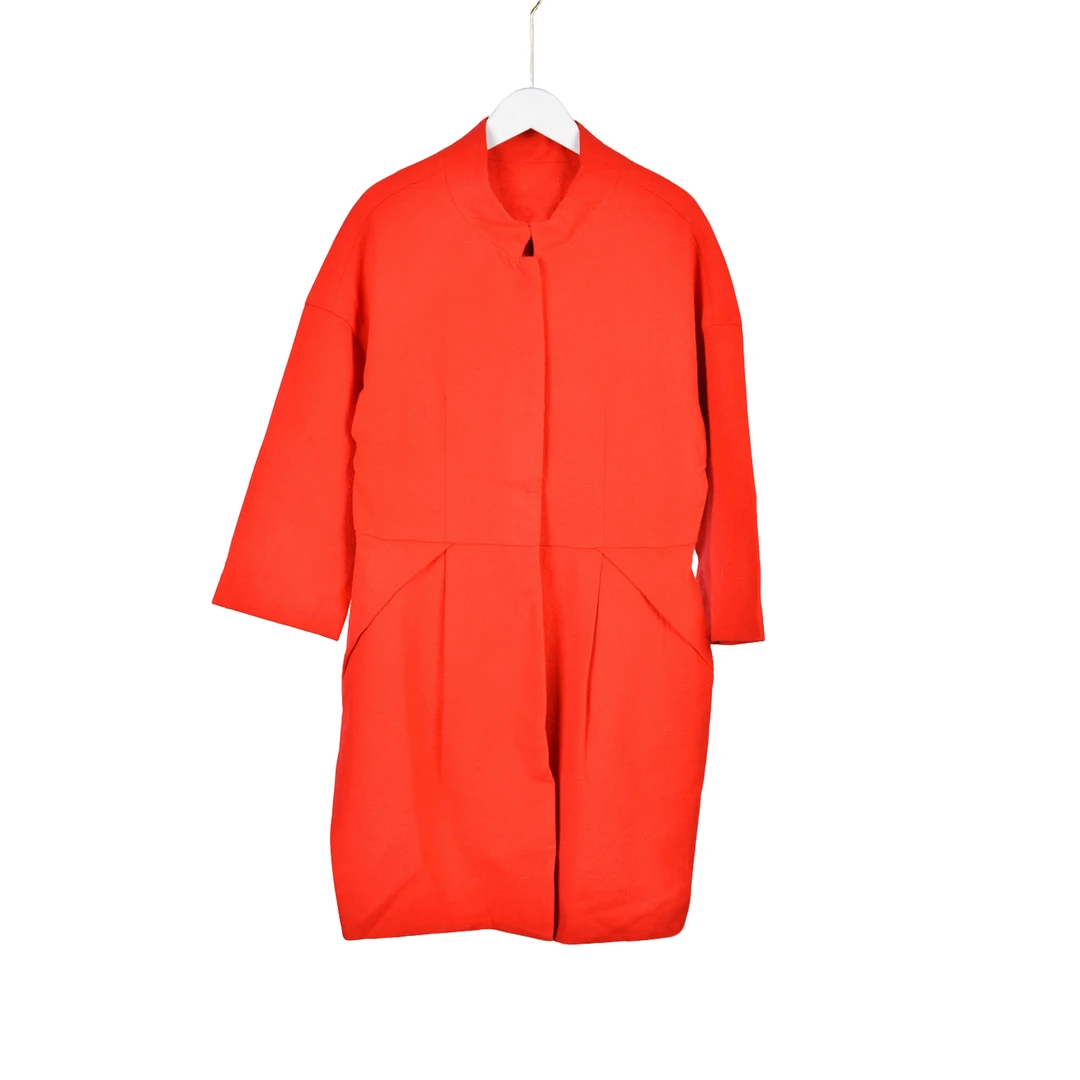 GPD1【专柜捡漏】女装HNC-大衣5031-大红