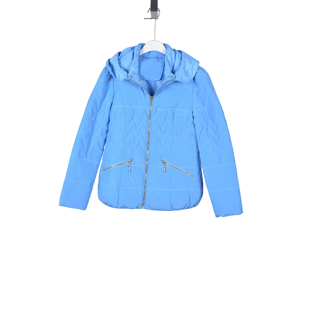 GPB1【专柜捡漏】女装ZPD－棉外套1862-蓝色正码