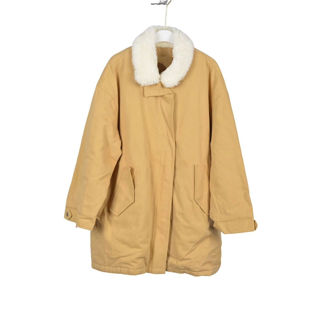 GPE6【专柜捡漏】女装URB-棉外套YL4612-黄色