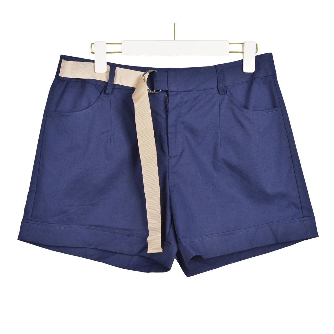 【专柜捡漏】GPD2 女装QAB-短裤8171宝蓝大半码