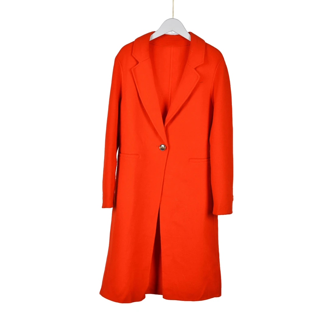 GPC2【专柜捡漏】女装ZPD－大衣1009-大红