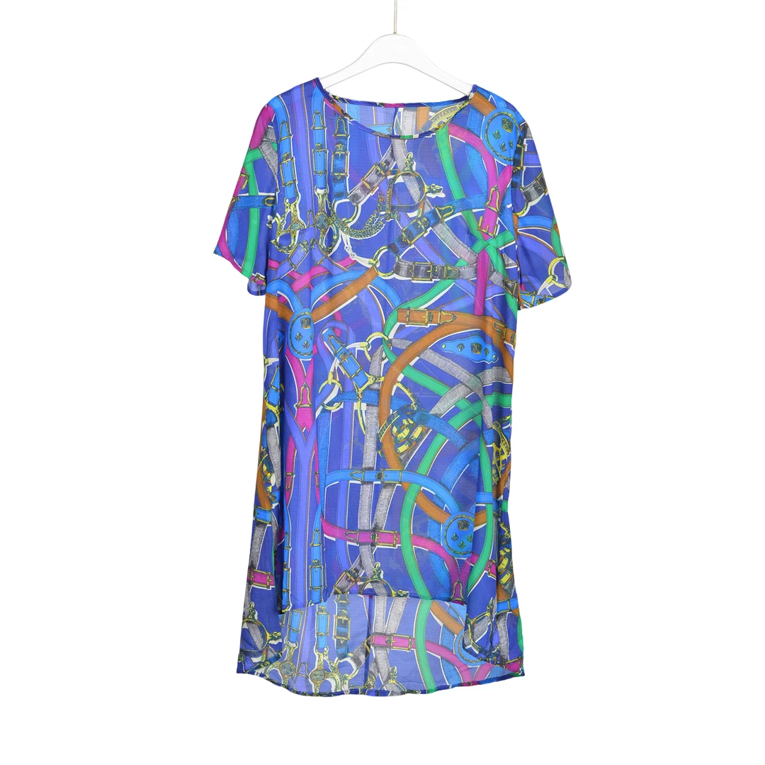 【专柜捡漏】 GPF1舒适简约女装LXB-连衣裙7199-蓝色