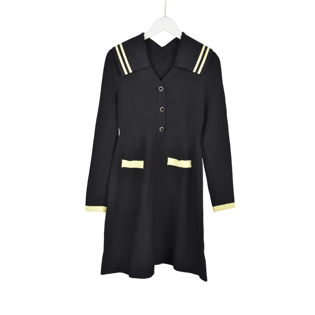 【Y专柜捡漏F-2】欧家女装WJC-连衣裙2080-黑色小一码