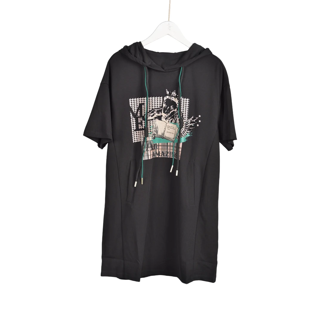 【H专柜C捡漏F-2】大码专柜QaC-上衣2215黑色大一码