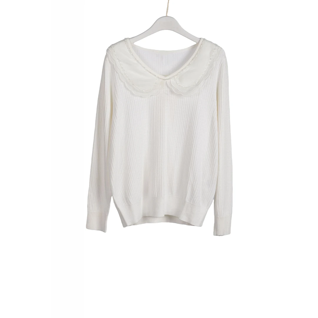 【专柜捡漏】大码专柜QAB-毛衫1180白色正码