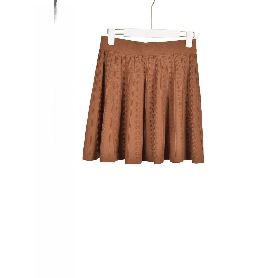 【专柜捡漏F-1】女装QAB-短裙2018玛奇朵有松紧正码