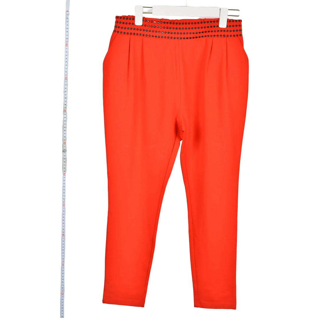 GPC3【专柜捡漏F-2】女装QAB-裤子9951红色松紧正码