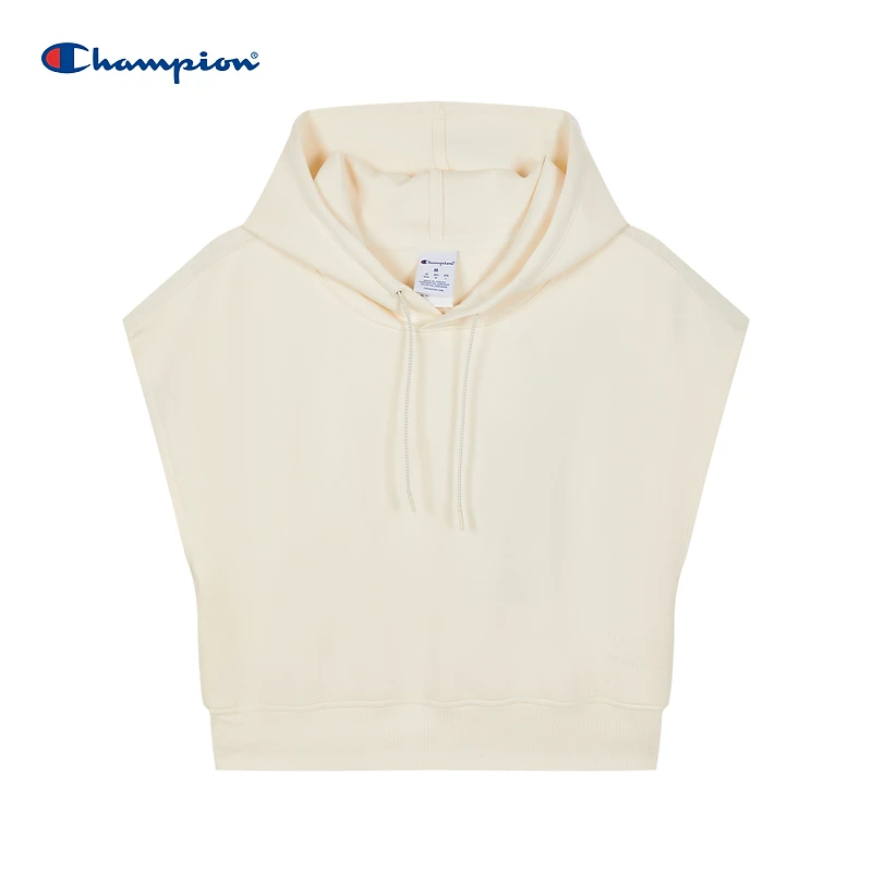 Champion冠军25新款无袖连帽背心式卫衣运动时尚休闲百搭叠穿潮牌