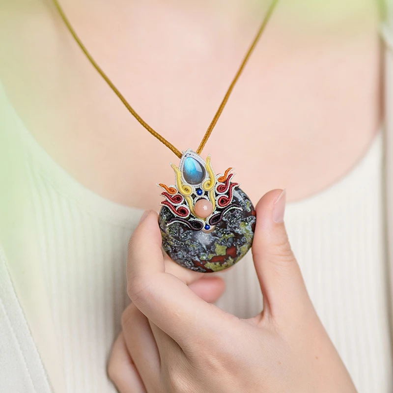 火灿吊坠 编法教程