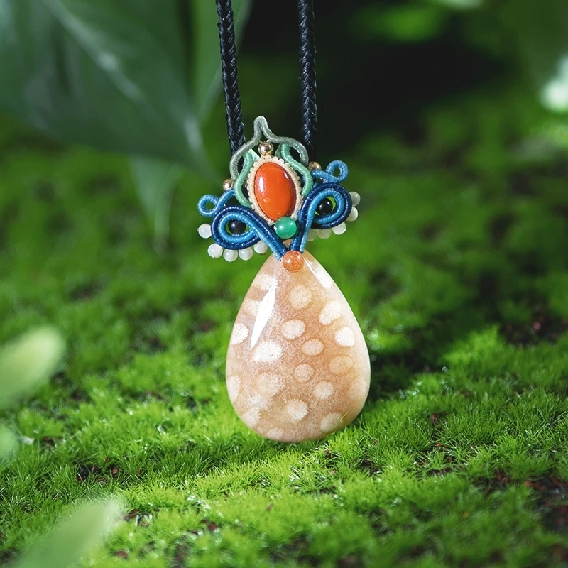 萌狐吊坠编法教程