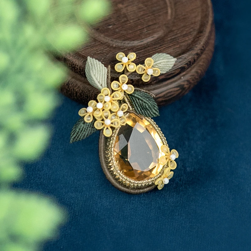 丹桂飘香吊坠 编法教程