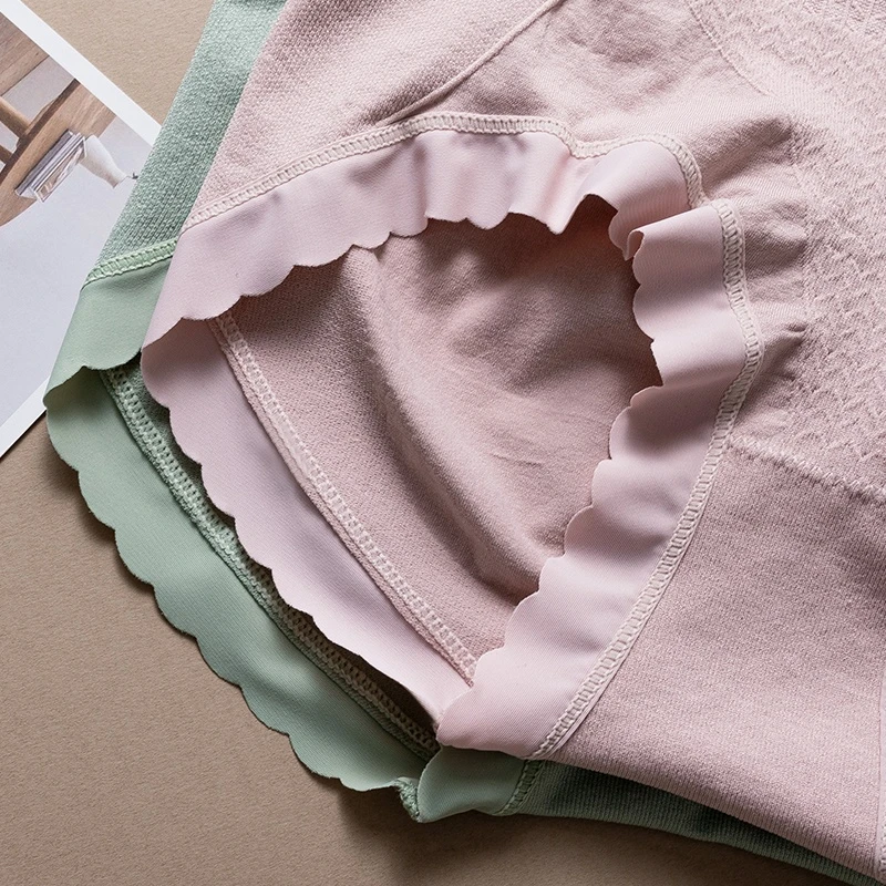 浪莎温变抗菌高腰提臀收腹裤ok25188-4