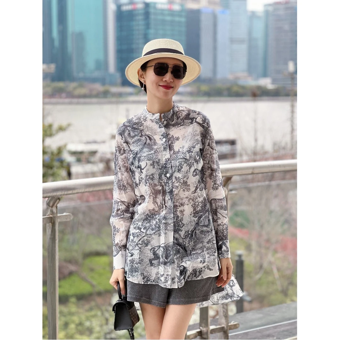 法式优雅气质款衬衫