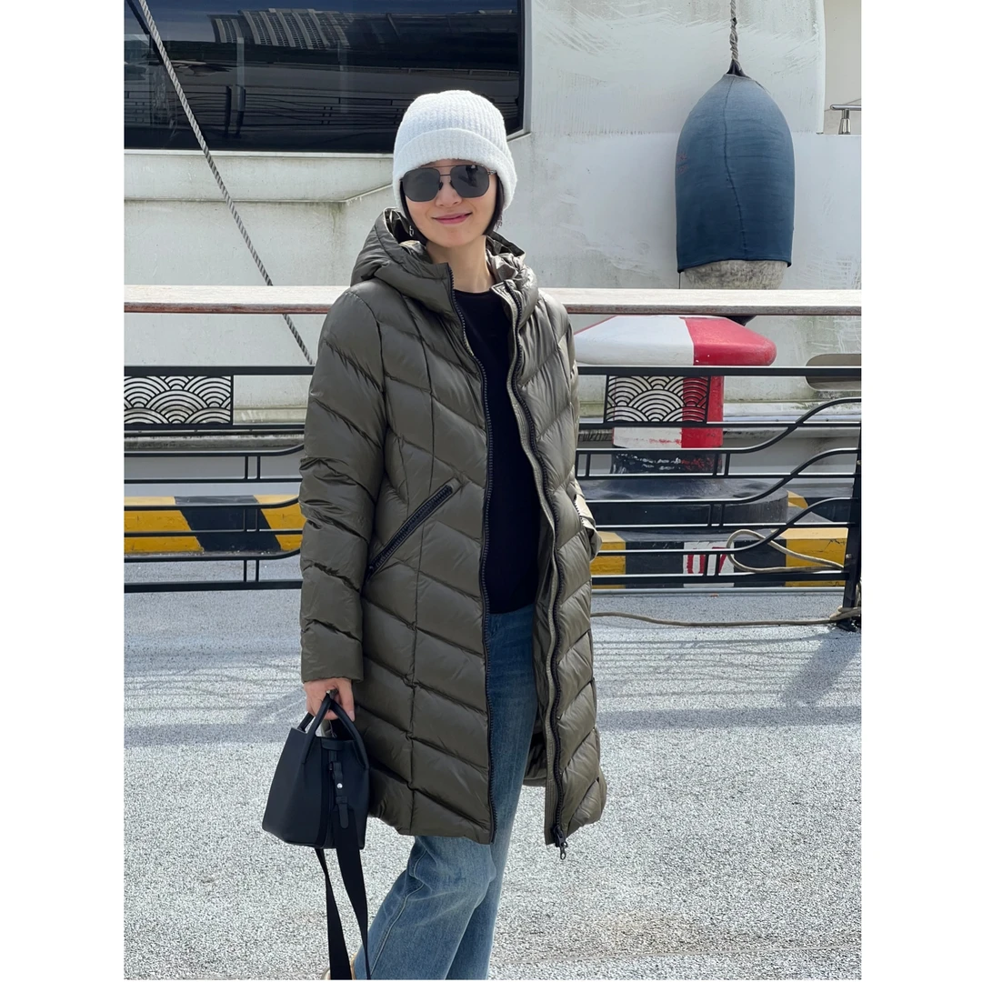 【YY定制】2023M家冬季新款连帽羽绒服外套
