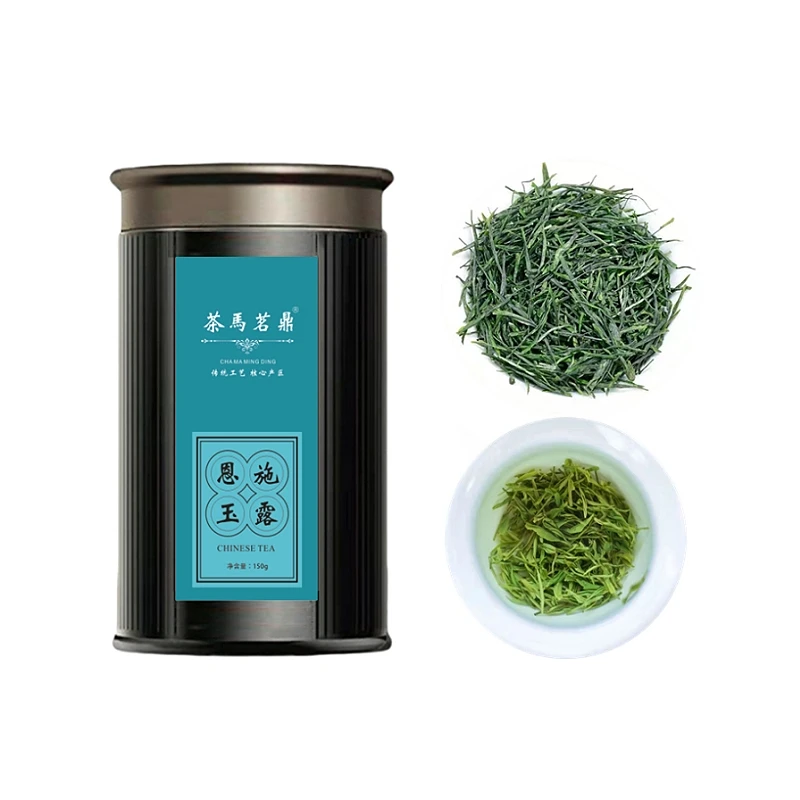 茶马茗鼎恩施玉露高山云雾蒸青绿茶150g/1罐