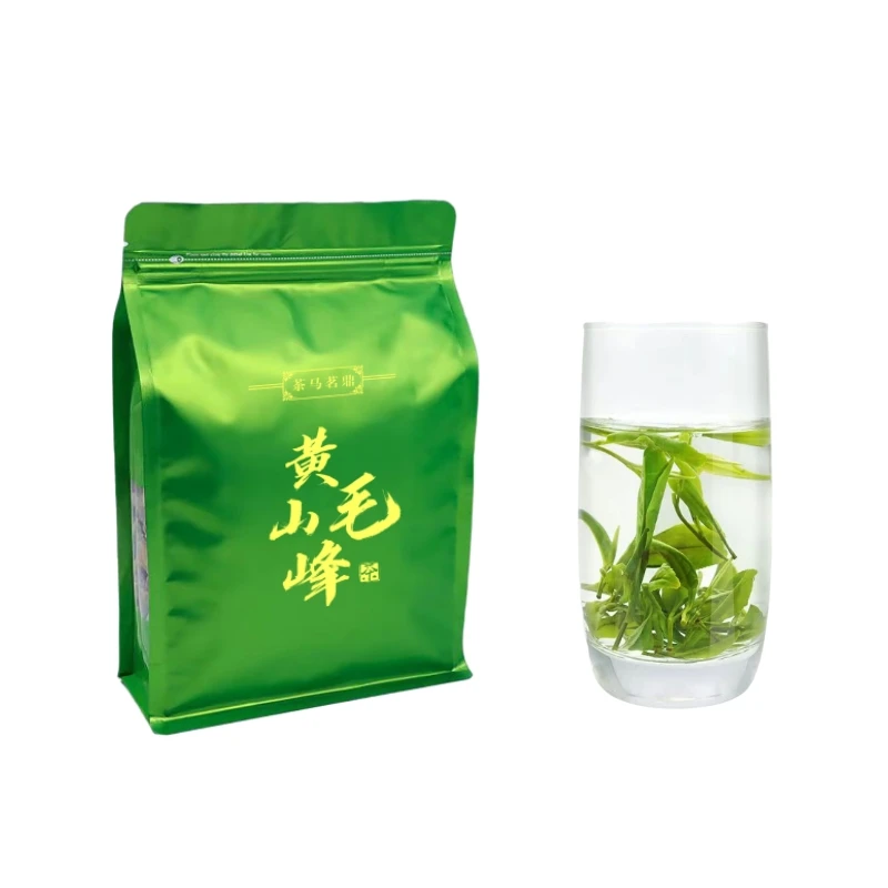茶马茗鼎黄山毛峰大叶种烘青绿茶传统古法工艺正宗原产100g/袋