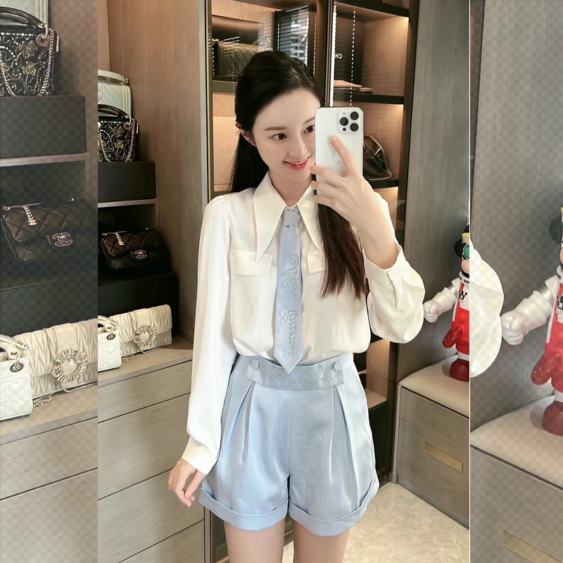 INN定制 衬衣短裤套装