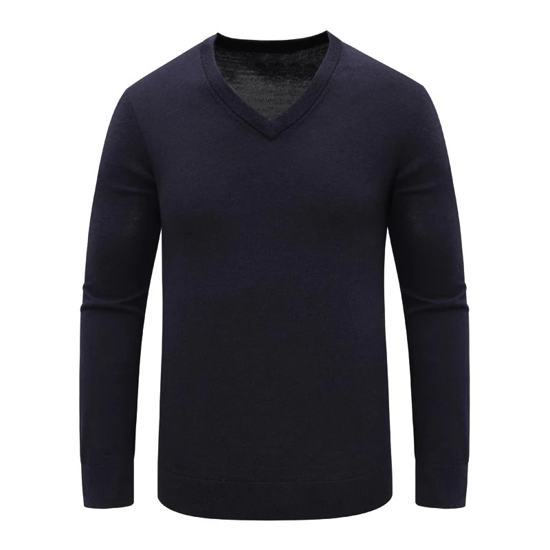 G330恺男式羊毛衫舒适有弹力 休闲套头毛衣